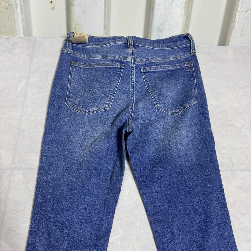 Madewell 10" High-Rise Skinny Crop Jeans Womens‎ Blue Denim Pockets Size 28 NWT - Picture 3 of 16
